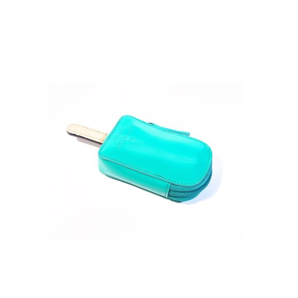 Kate Spade Popsicle Mini Purse Bag Turquoise Patent Leather - Picture 5 of 11